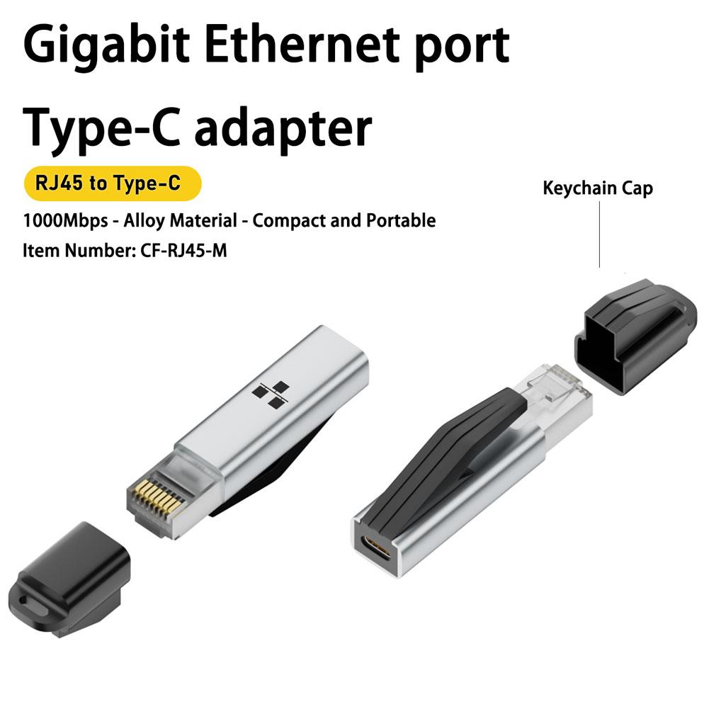 Gigabit Network Card - Adapter USB-C do Ethernet 1000Mbps RJ45