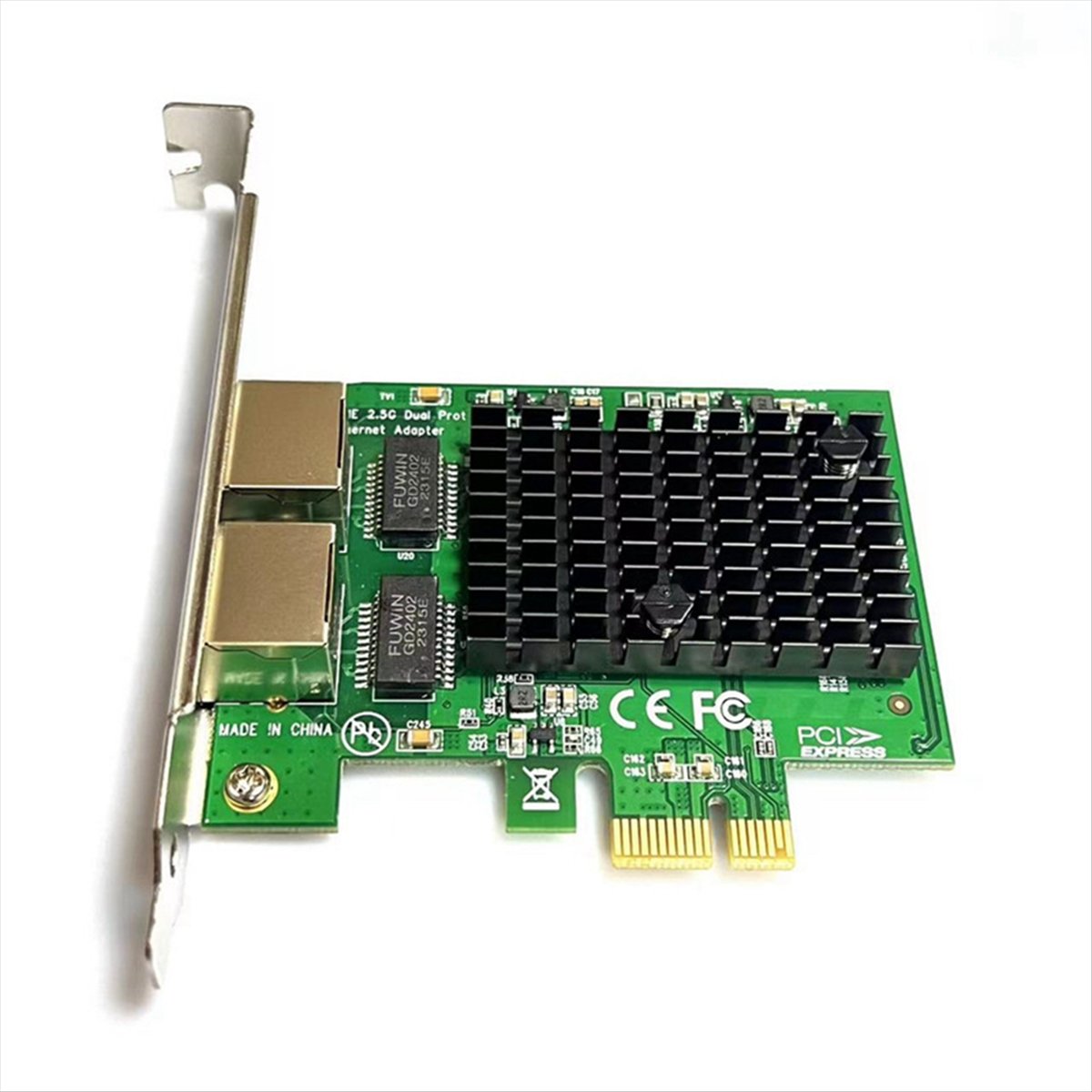 Karta sieciowa ABAN 2 Port 2.5 – Gigabit Network Card recenzja i cena